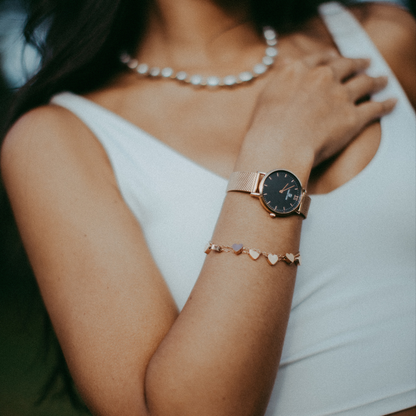 Montre Temps Noir - Carpe Diem