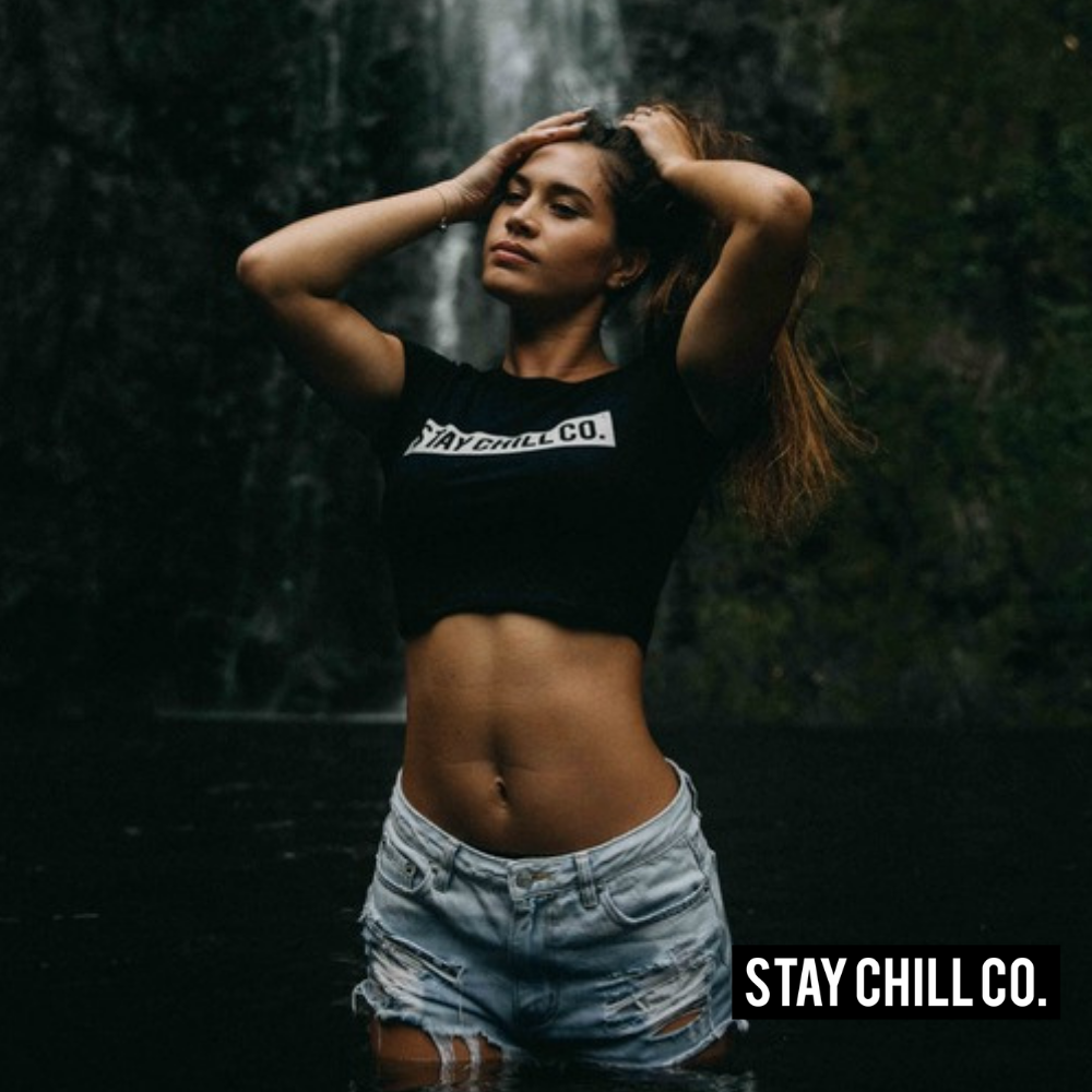 Crop Top "Big Box Logo"
