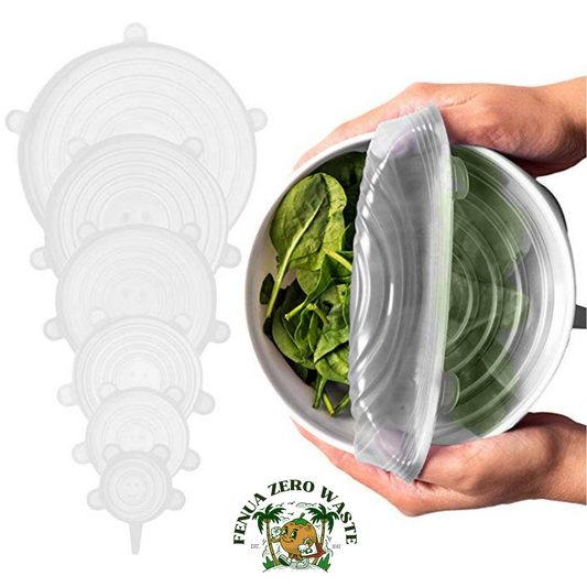Eco-Couvercles en Silicone (1 lot de 6)