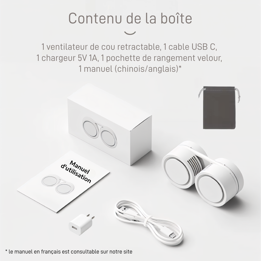 Ventilo de Cou Pliable