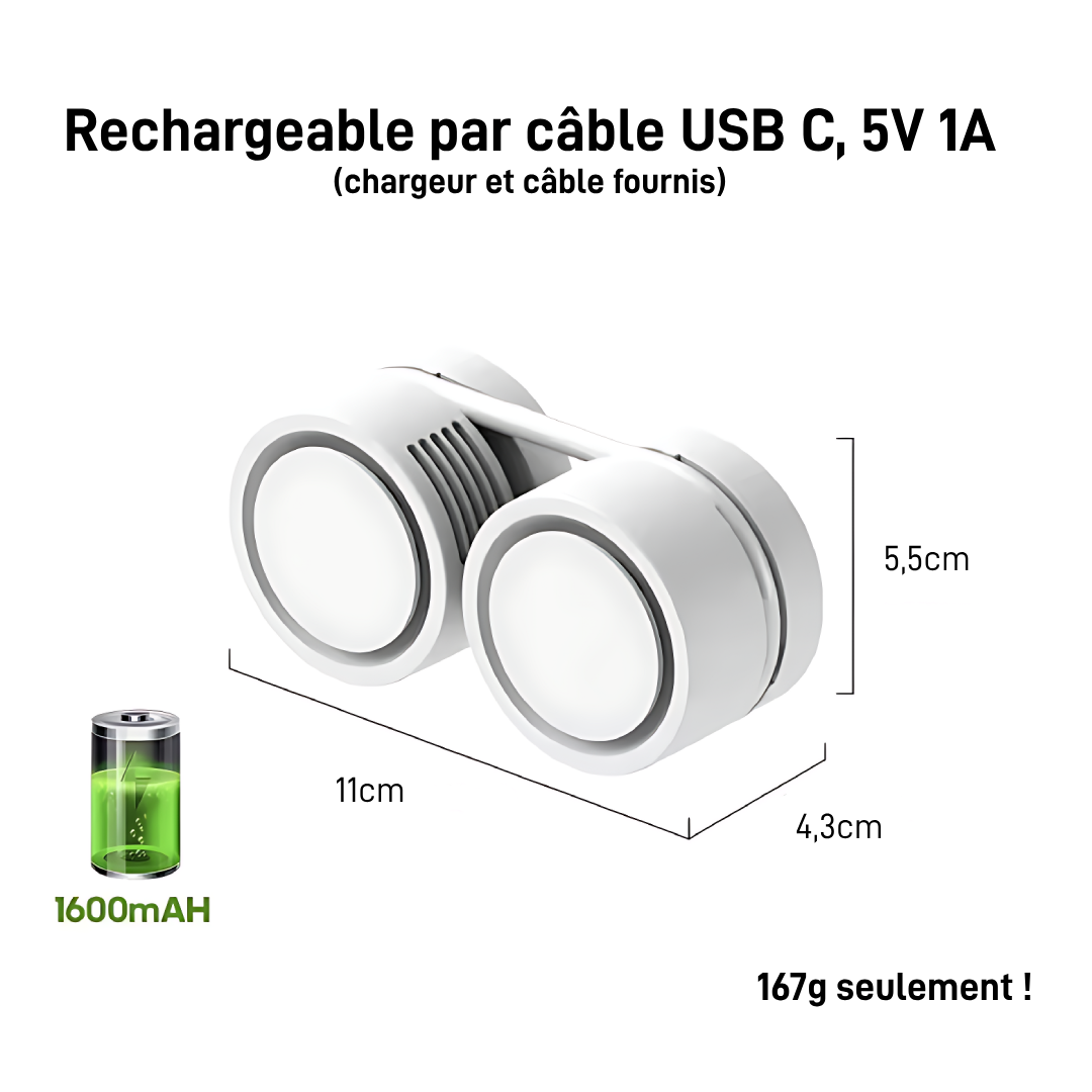 Ventilo de Cou Pliable