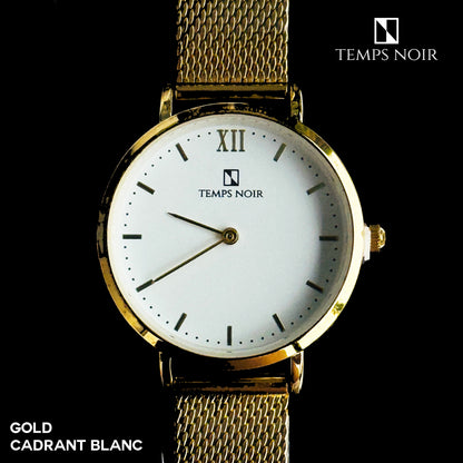 Montre Temps Noir - Carpe Diem