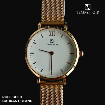 Montre Temps Noir - Carpe Diem