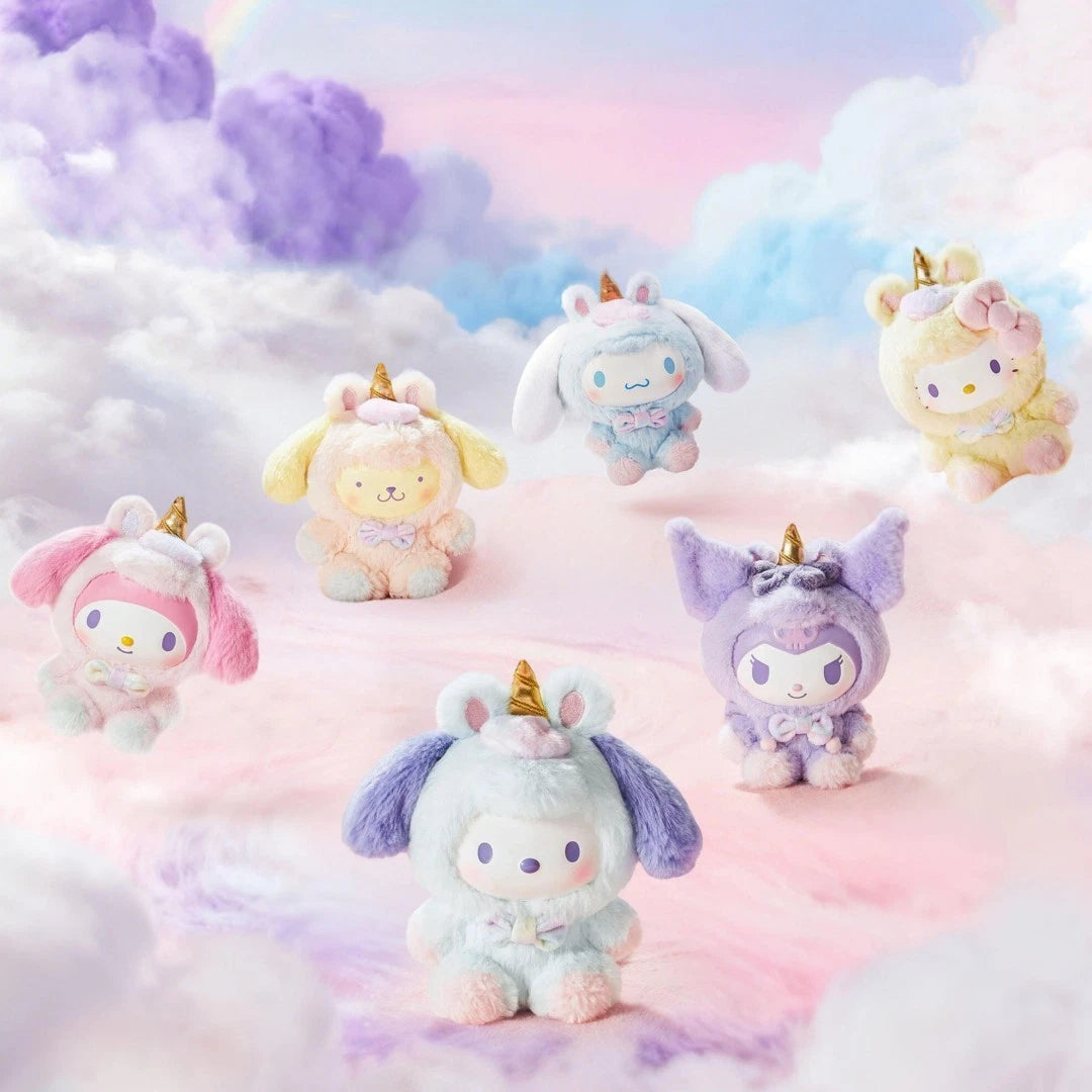 Miniso Blind Box Sanrio Characters Dreamy Unicorn Porte Clef