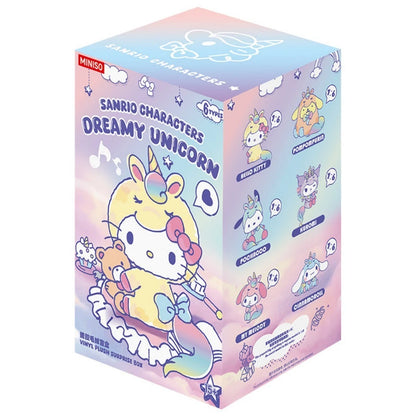 Miniso Blind Box Sanrio Characters Dreamy Unicorn Porte Clef