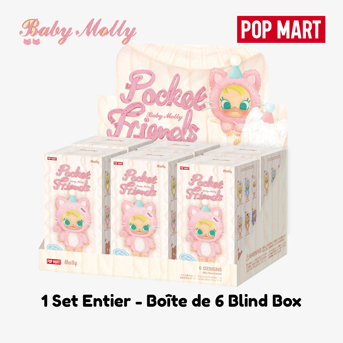 Baby Molly Blind Box - Pocket Friends